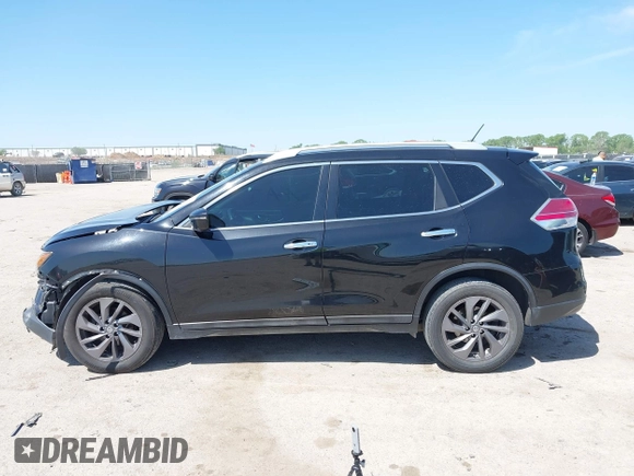 2016 Nissan Rogue SL with VIN 5N1AT2MV8GC879202, listed as a IAAI auction lot 41990985 with 118,198 mi miles and . Bid and sale history available at DreamBid. Image 14.