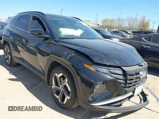 2023 Hyundai Tucson SEL with VIN 5NMJF3AE5PH237043, listed as a IAAI auction lot 41765412 with 24,282 mi miles. Bid and sale history available at carsss.com. Image 1.