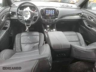 2023 Chevrolet Traverse LT Leather with VIN 1GNEVHKW3PJ325681, listed as a Copart auction lot 46568295 with 21,366 mi miles and Salvage Title. Bid and sale history available at carsss.com. Image 8.