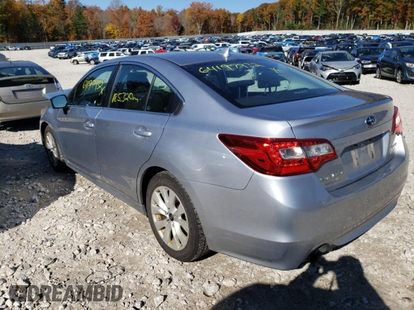 2016 Subaru Legacy 2.5i Premium with VIN 4S3BNAC6XG3047691, listed as a Copart auction lot 64197932 with 185,320 mi miles. Bid and sale history available at carsss.com. Image 3.