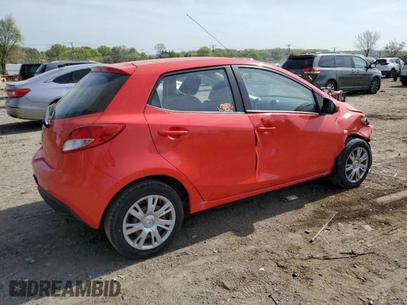2011 Mazda 2 Sport with VIN JM1DE1HZ5B0128359, listed as a Copart auction lot 54351195 with 117,281 mi miles and Salvage Title. Bid and sale history available at carsss.com. Image 3.
