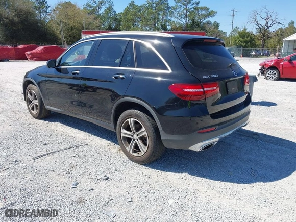 2016 Mercedes-Benz GLC with VIN WDC0G4JB6GF008107, listed as a IAAI auction lot 41666678 with 61,047 mi miles. Bid and sale history available at carsss.com. Image 3.