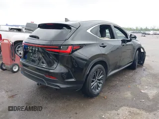 2023 Lexus NX with VIN 2T2GGCEZ6PC026648, listed as a IAAI auction lot 41991158 with 21,213 mi miles. Bid and sale history available at carsss.com. Image 4.
