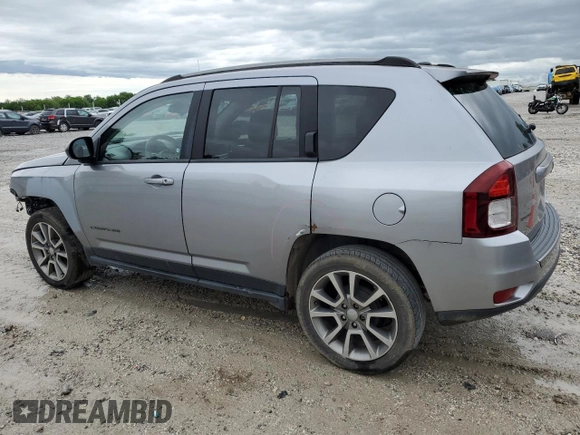2016 Jeep Compass Sport SE z VIN 1C4NJCBA1GD634477, wystawiony jako Copart lot #50922425 z przebiegiem 141 375 mil mil oraz Szkoda całkowita • Salvage title. Historia ofert i sprzedaży dostępna na DreamBid. Obrazek 2.
