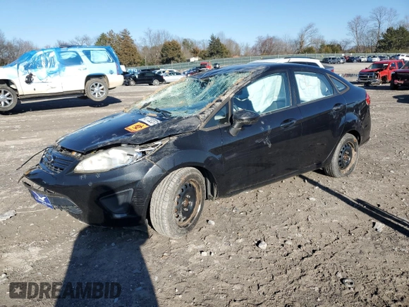 2012 Ford Fiesta S with VIN 3FADP4AJ2CM220663, listed as a Copart auction lot 47732315 with 78,554 mi miles and Salvage Title. Bid and sale history available at DreamBid. Image 1.