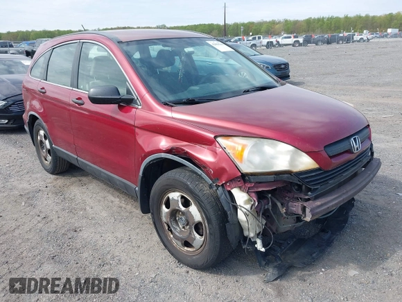 2007 Honda CR-V LX with VIN JHLRE38327C040004, listed as a IAAI auction lot 42084244 with 271,363 mi miles. Bid and sale history available at carsss.com. Image 1.