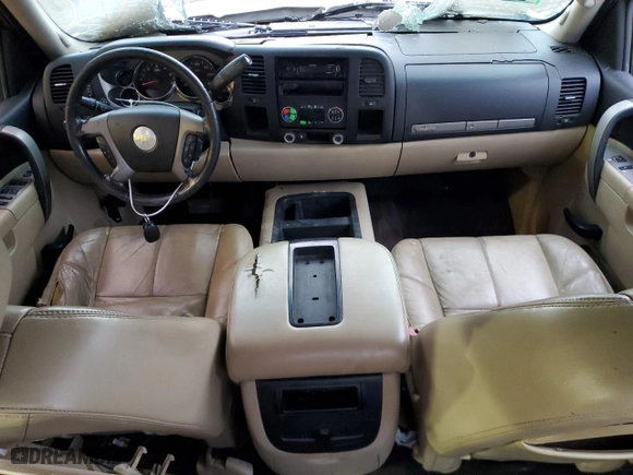 2010 Chevrolet Silverado 1500 LT with VIN 3GCRCSE08AG277690, listed as a Copart auction lot 43973615 with 0 mi miles and Salvage Title. Bid and sale history available at carsss.com. Image 8.
