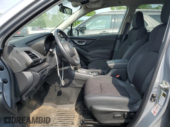 2019 Subaru Forester Premium with VIN JF2SKAGC2KH425850, listed as a Copart auction lot 57598855 with 24,086 mi miles and Salvage title. Bid and sale history available at DreamBid. Image 7.