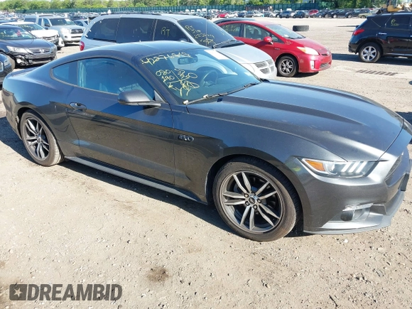 2016 Ford Mustang EcoBoost z VIN 1FA6P8TH4G5241245, wystawiony jako IAAI lot #42276819 z przebiegiem 80 190 mil mil oraz . Historia ofert i sprzedaży dostępna na DreamBid. Obrazek 1.