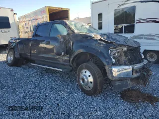 2020 Ford Super Duty F-450 DRW XL with VIN 1FT8W4DT1LEE15221, listed as a Copart auction lot 87096564 with 208,445 mi miles and Salvage Title. Bid and sale history available at carsss.com. Image 4.