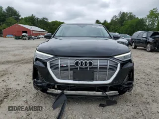 2022 Audi e-tron Sportback S line Premium Plus z VIN WA12AAGE7NB007093, wystawiony jako Copart lot #57248545 z przebiegiem 21 275 mil mil oraz Szkoda całkowita • Salvage title. Historia ofert i sprzedaży dostępna na DreamBid. Obrazek 5.