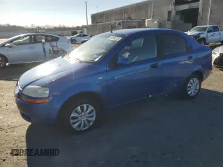 2006 Chevrolet Aveo LS with VIN KL1TD56686B632243, listed as a Copart auction lot 49090215 with 65,848 mi miles and Clean title. Bid and sale history available at DreamBid. Image 1.