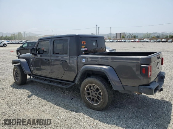 2020 Jeep Gladiator Overland с VIN 1C6HJTFG4LL171074, выставлен на аукционе Copart как лот 55677395 с пробегом 60 506 миль миль и Списание • Salvage title. История ставок и продаж доступна на DreamBid. Изображение 2.