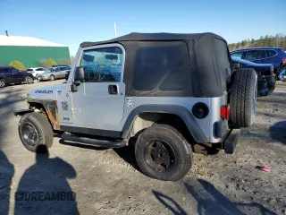 2006 Jeep Wrangler SE with VIN 1J4FA29156P769781, listed as a Copart auction lot 43498595 with 0 mi miles and Non Repairable. Bid and sale history available at carsss.com. Image 2.