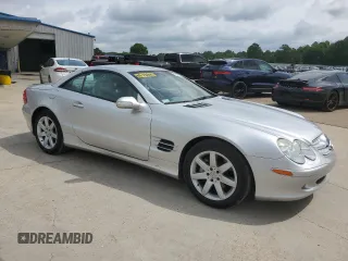 2003 Mercedes-Benz SL 500 with VIN WDBSK75F93F021714, listed as a Copart auction lot 58963285 with 51,938 mi miles and Clean title. Bid and sale history available at DreamBid. Image 4.