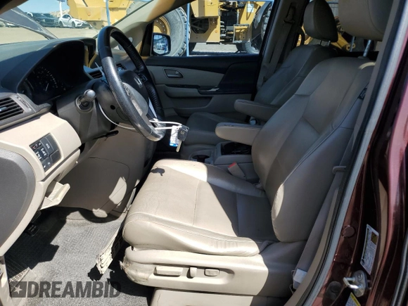 2012 Honda Odyssey Touring with VIN 5FNRL5H90CB076810, listed as a Copart auction lot 53124915 with 178,316 mi miles and Salvage Title. Bid and sale history available at DreamBid. Image 7.