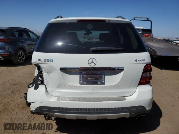 2008 Mercedes-Benz M 350 with VIN 4JGBB86E08A392001, listed as a Copart auction lot 52546525 with 159,267 mi miles and Salvage Title. Bid and sale history available at DreamBid. Image 6.