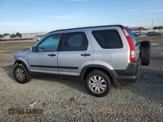 2005 Honda CR-V EX with VIN JHLRD788X5C022255, listed as a Copart auction lot 46299875 with 187,804 mi miles and Salvage Title. Bid and sale history available at carsss.com. Image 2.