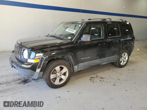 2012 Jeep Patriot Limited with VIN 1C4NJRCB5CD589502, listed as a Copart auction lot 89098465 with 158,511 mi miles and Clean Title. Bid and sale history available at carsss.com. Image 1.