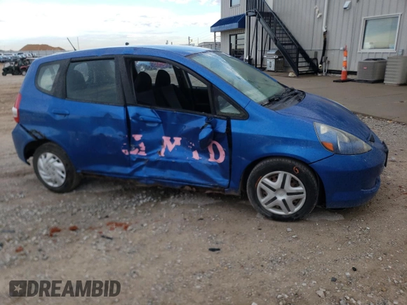 2007 Honda Fit with VIN JHMGD38437S043630, listed as a Copart auction lot 68904544 with 127,279 mi miles and Salvage Title. Bid and sale history available at carsss.com. Image 4.