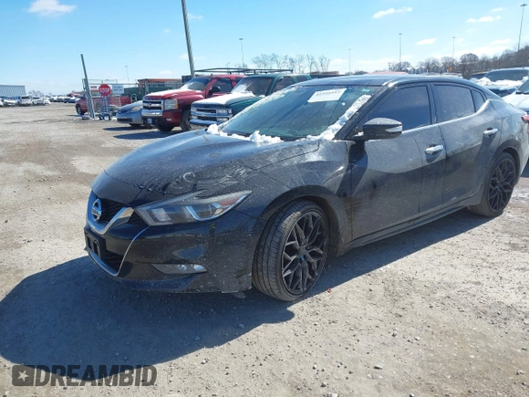 2017 Nissan Maxima SV with VIN 1N4AA6AP8HC441553, listed as a IAAI auction lot 41595557 with 96,076 mi miles and . Bid and sale history available at DreamBid. Image 17.