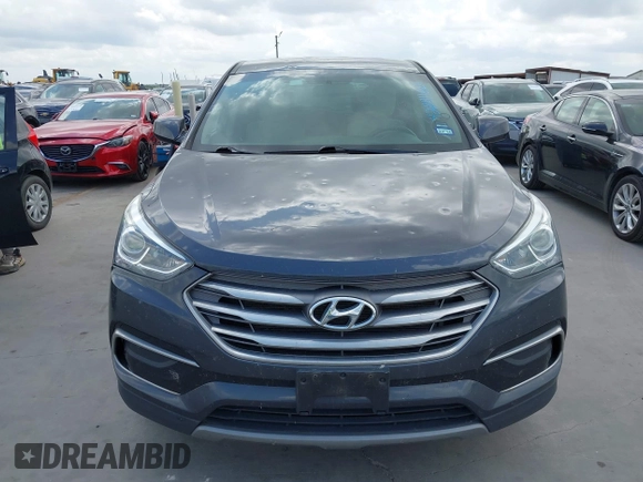 2017 Hyundai Santa Fe 2.4L with VIN 5XYZTDLB6HG458652, listed as a IAAI auction lot 42081160 with 90,816 mi miles and . Bid and sale history available at DreamBid. Image 13.