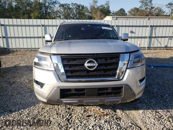 2023 Nissan Armada SV with VIN JN8AY2AC4P9181843, listed as a Copart auction lot 74783654 with 24,083 mi miles and Salvage Title. Bid and sale history available at carsss.com. Image 5.
