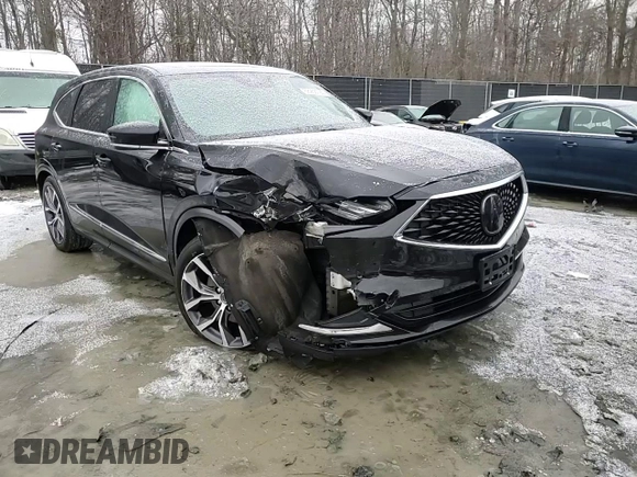 2023 Acura MDX w/Technology Package with VIN 5J8YE1H4XPL038136, listed as a Copart auction lot 88968795 with 67,222 mi miles and Salvage Title. Bid and sale history available at carsss.com. Image 12.