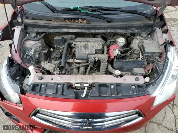 2018 Mitsubishi Mirage G4 ES with VIN ML32F3FJ6JHF11519, listed as a Copart auction lot 51738685 with 86,245 mi miles and Clean Title. Bid and sale history available at carsss.com. Image 11.