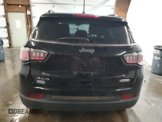 2018 Jeep Compass Altitude with VIN 3C4NJDBBXJT131563, listed as a Copart auction lot 53225344 with 85,060 mi miles and Salvage Title. Bid and sale history available at carsss.com. Image 6.