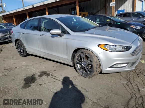 2018 Ford Fusion SE with VIN 3FA6P0T92JR130837, listed as a Copart auction lot 46591765 with 59,957 mi miles and Salvage Title. Bid and sale history available at carsss.com. Image 4.