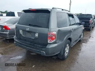 2008 Honda Pilot EX-L with VIN 5FNYF28548B007852, listed as a IAAI auction lot 42387060 with 261,023 mi miles and . Bid and sale history available at DreamBid. Image 4.