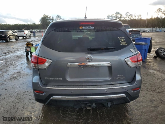 2015 Nissan Pathfinder SL with VIN 5N1AR2MM5FC720898, listed as a Copart auction lot 87286524 with 147,227 mi miles and Salvage Title. Bid and sale history available at carsss.com. Image 6.