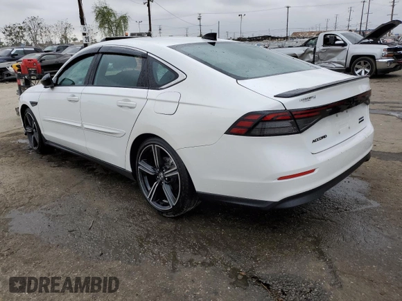 2023 Honda Accord Sport with VIN 1HGCY2F52PA058802, listed as a Copart auction lot 55868395 with 18,218 mi miles and Salvage title. Bid and sale history available at DreamBid. Image 2.