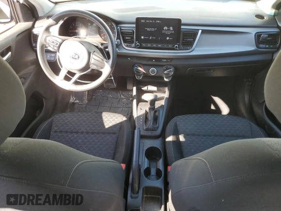 2021 Kia Rio LX with VIN 3KPA24AD1ME412352, listed as a Copart auction lot 48483105 with 70,968 mi miles and Salvage Title. Bid and sale history available at carsss.com. Image 8.