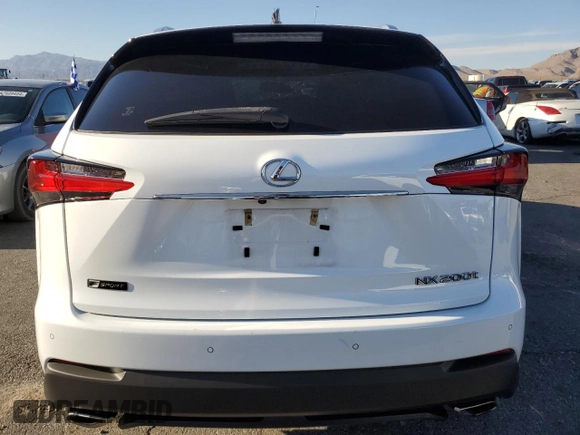 2016 Lexus NX 200t with VIN JTJYARBZ4G2041324, listed as a Copart auction lot 47894855 with 60,650 mi miles and Salvage title. Bid and sale history available at DreamBid. Image 6.