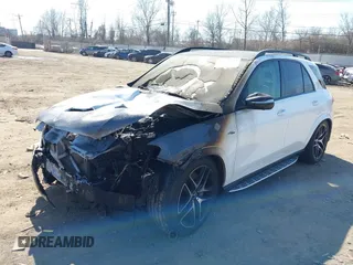 2021 Mercedes-Benz GLE 53 AMG with VIN 4JGFB6BB0MA284652, listed as a IAAI auction lot 41781323 with Not provided miles and . Bid and sale history available at DreamBid. Image 2.