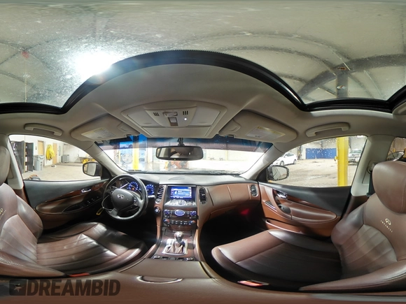 2012 Infiniti EX Journey with VIN JN1AJ0HR2CM452987, listed as a Copart auction lot 82103144 with 166,003 mi miles and Salvage Title. Bid and sale history available at DreamBid. Image 14.