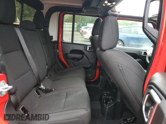 2023 Jeep Gladiator Sport S с VIN 1C6HJTAG4PL503155, выставлен на аукционе Copart как лот 60694875 с пробегом 17 480 миль миль и Списание • Salvage title. История ставок и продаж доступна на DreamBid. Изображение 10.