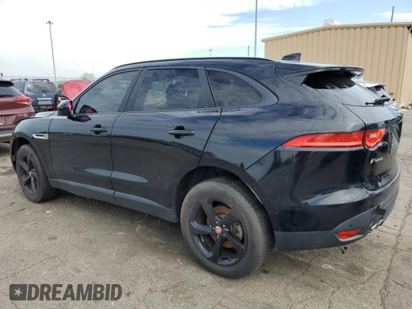 2017 Jaguar F-Pace 20d Premium with VIN SADCJ2BN9HA087972, listed as a Copart auction lot 55808415 with 96,074 mi miles and Clean Title. Bid and sale history available at DreamBid. Image 2.