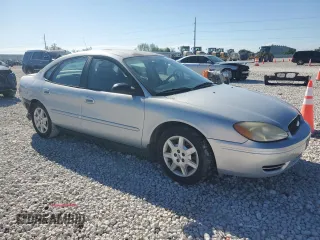 2005 Ford Taurus SE with VIN 1FAFP53U75A302281, listed as a Copart auction lot 53552465 with 100,413 mi miles and Salvage Title. Bid and sale history available at carsss.com. Image 4.