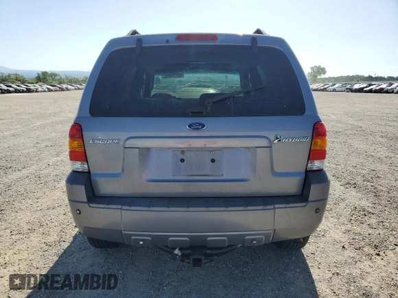 2007 Ford Escape Hybrid с VIN 1FMCU59H87KA16058, выставлен на аукционе Copart как лот 53134005 с пробегом 160 136 миль миль и Чистый • Clean title. История ставок и продаж доступна на DreamBid. Изображение 6.