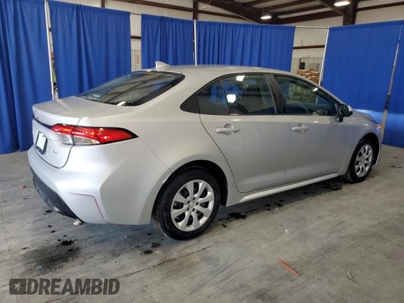 2024 Toyota Corolla LE with VIN 5YFB4MDE1RP180859, listed as a Copart auction lot 50248845 with 7,427 mi miles and Clean Title. Bid and sale history available at carsss.com. Image 3.