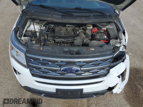 2018 Ford Explorer XLT с VIN 1FM5K8D81JGA62185, выставлен на аукционе Copart как лот 62509555 с пробегом 77 262 миль миль и Списание • Salvage title. История ставок и продаж доступна на DreamBid. Изображение 12.