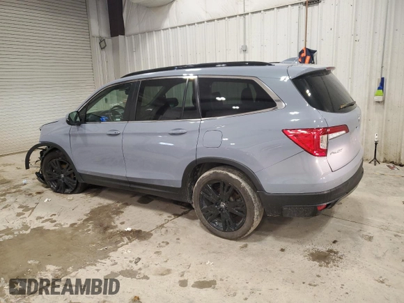 2022 Honda Pilot Special Edition with VIN 5FNYF6H29NB069918, listed as a Copart auction lot 58819655 with 39,845 mi miles and Salvage title. Bid and sale history available at DreamBid. Image 2.