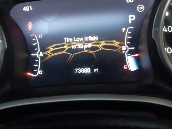 2020 Jeep Compass Limited with VIN 3C4NJCCB5LT231159, listed as a IAAI auction lot 40863456 with 73,880 mi miles and . Bid and sale history available at DreamBid. Image 15.
