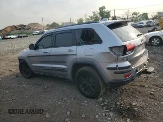 2017 Jeep Grand Cherokee Trailhawk with VIN 1C4RJFLTXHC700177, listed as a Copart auction lot 60660645 with Not provided miles and Salvage title. Bid and sale history available at DreamBid. Image 2.