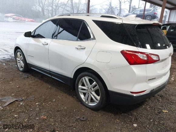 2019 Chevrolet Equinox Premier with VIN 2GNAXNEV6K6118122, listed as a IAAI auction lot 41551786 with 128,948 mi miles. Bid and sale history available at carsss.com. Image 3.