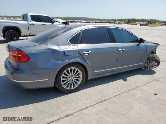 2016 Volkswagen Passat 1.8T SE w/Technology with VIN 1VWBS7A32GC049047, listed as a Copart auction lot 50255165 with 0 mi miles and Salvage Title. Bid and sale history available at carsss.com. Image 3.