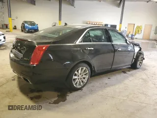2014 Cadillac CTS Sedan RWD with VIN 1G6AP5SX2E0125048, listed as a Copart auction lot 53248865 with 58,640 mi miles and Salvage Title. Bid and sale history available at carsss.com. Image 3.